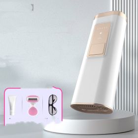 Ladies Portable IPL Laser Hair Removal Device (Option: Sparse white-Freezing point-USB)