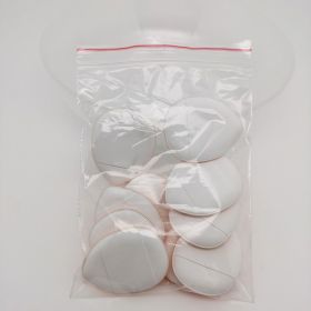 Water Drop Dry And Wet Makeup Finger Cover (Option: White-10PCS)