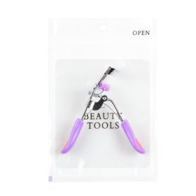 Eyelash Curler With Comb Curling And Shaping Sunflower (Option: Purple handle rose heart-PVC bag)
