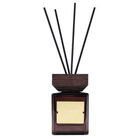 Hotel Fragrance Wooden Lid Rattan Reed Diffuser Essential Oil (Option: 100ml-Blue Aeolian Bells)