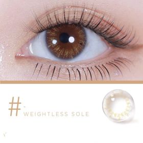 Mini Series Daily Color Contact Lenses (Option: Gravity free solo-0Degree)